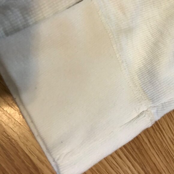 Vtg American Eagle Outfitter 1977 Athletic Fit Long Sleeve Cream Shirt Med Y2K - Picture 8 of 12